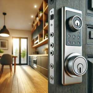 Comparación entre una cerradura mecánica y una cerradura electrónica para un hogar en Valencia"